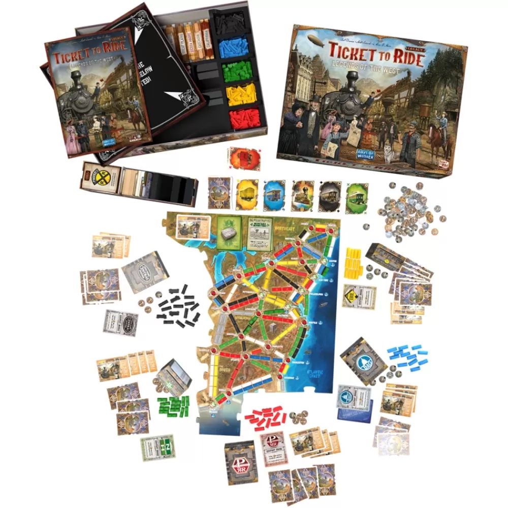 Days of Wonder Ticket To Ride Legacy: Legends Of The West | Familjespel