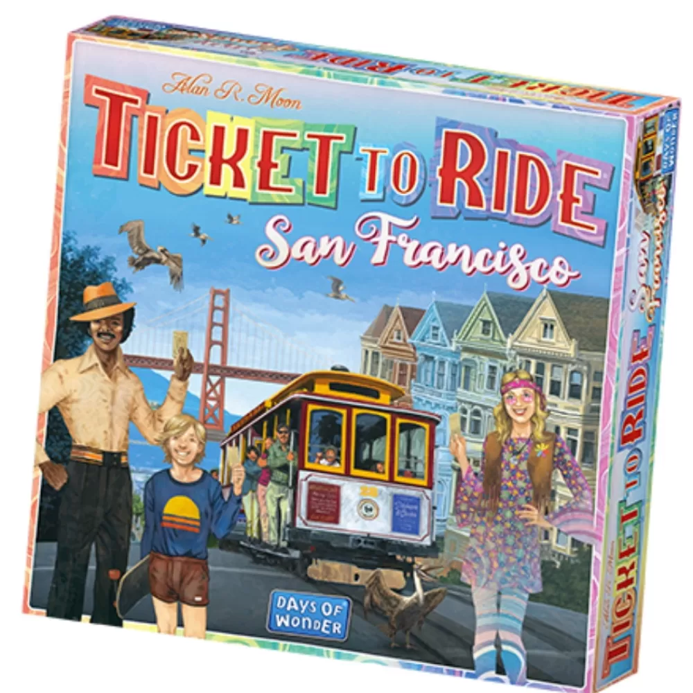 Days of Wonder Ticket To Ride: San Francisco (Eng) | Familjespel