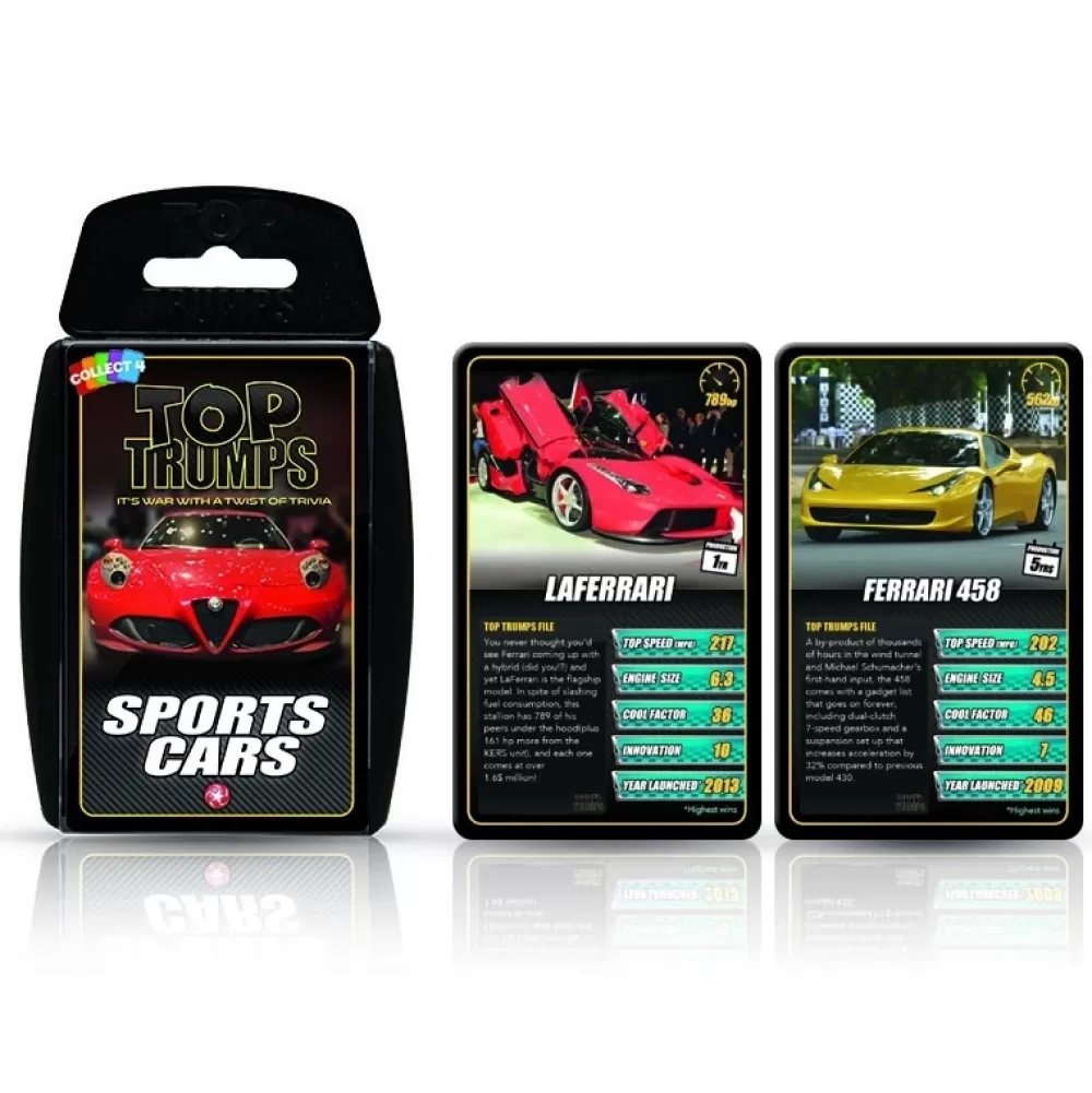 Winning Moves Top Trumps - Sports Cars | Kortspel