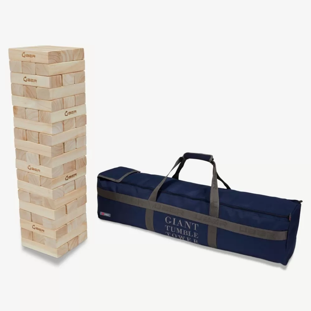 Uber Games Uber Giant Tumble Tower Hardwood | Familjespel