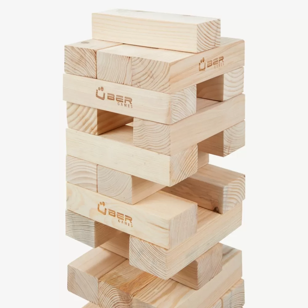 Uber Games Uber Giant Tumble Tower Pine | Familjespel