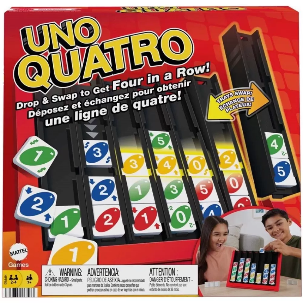 Mattel Uno Quatro | Familjespel