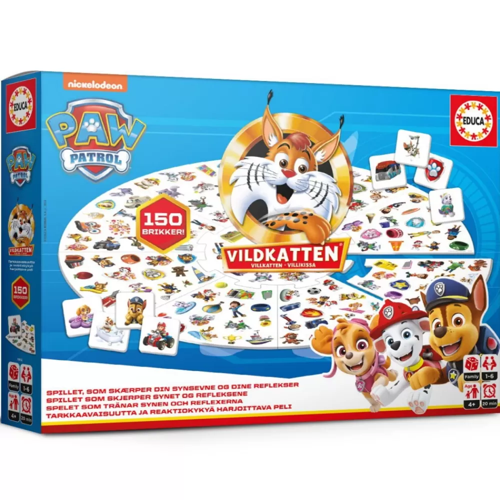 Educa Vildkatten 150 Paw Patrol | Familjespel