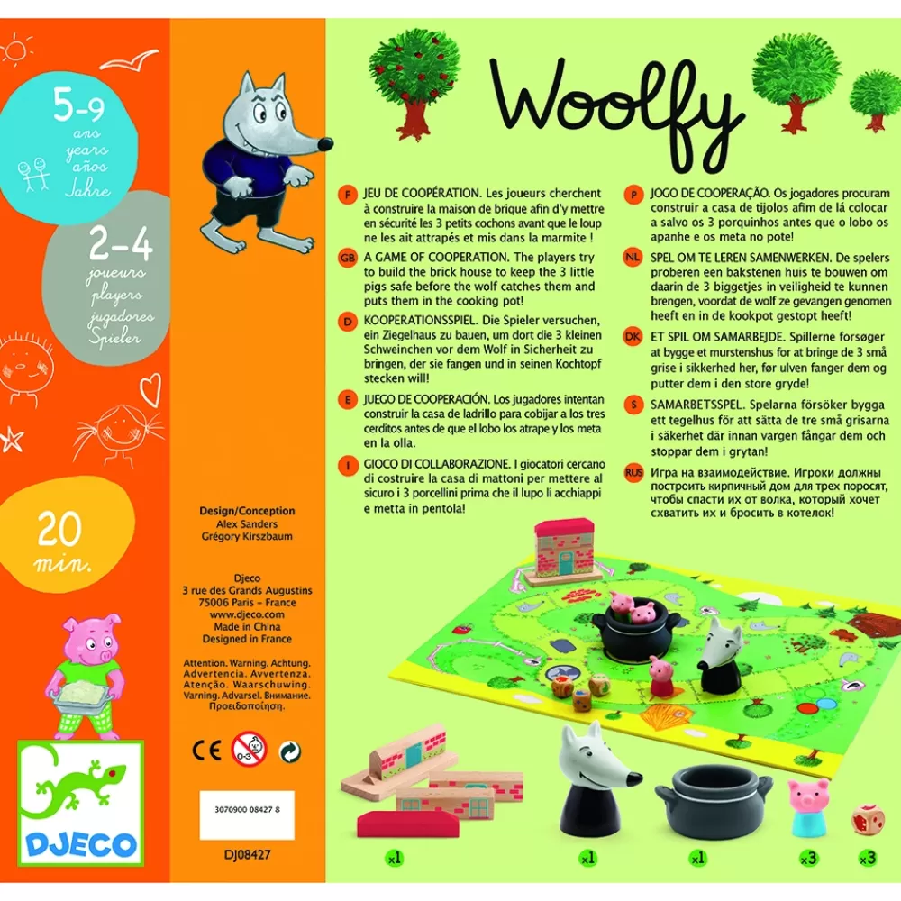 Djeco Woolfy | Familjespel