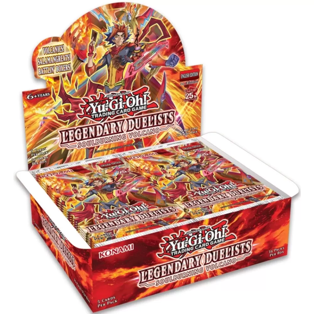 Yu-Gi-Oh ! Tcg: Legendary Duelists - Soulburning Volcano Booster Display | Kortspel