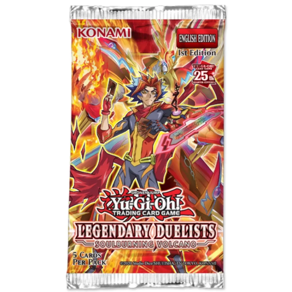 Yu-Gi-Oh ! Tcg: Legendary Duelists - Soulburning Volcano Booster Pack | Kortspel