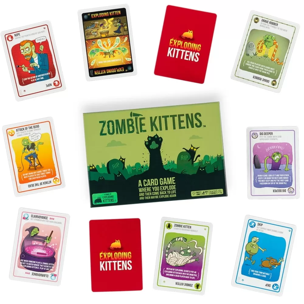 Exploding Kittens Zombie Kittens (Eng) | Kortspel